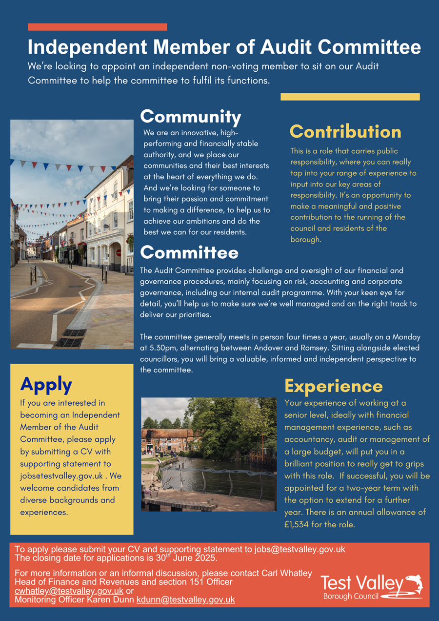 Independent member advert